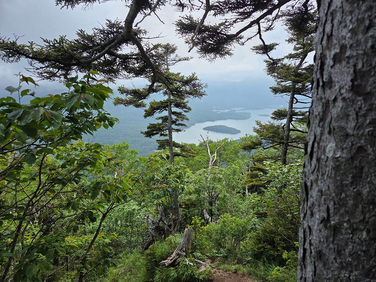 View from Mount Oakan.